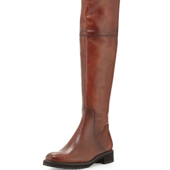 Sesto Meucci Wales Low-Heel Leather Boot - Picture 1 of 5